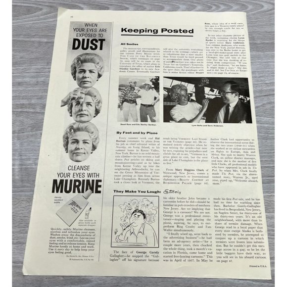 Vtg Print Ad Bell Telephone System Long Distance Thank You Wedding Gift Phone - Picture 4 of 5